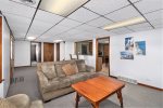 Lower level living area